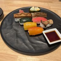 creative sushi at JoGeSaYu in Hiroshima