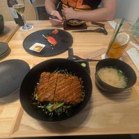 Katsu Rice Bowl at JoGeSaYu in Hiroshima
