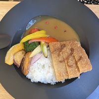 Curry with katsu (~¥2.000)  at JoGeSaYu in Hiroshima