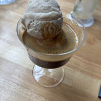 Ice cream with espresso   at JoGeSaYu in Hiroshima