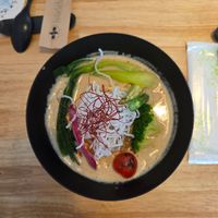 spicy dan dan noodles at JoGeSaYu in Hiroshima