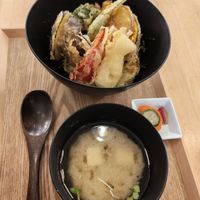Tempura meal at JoGeSaYu in Hiroshima