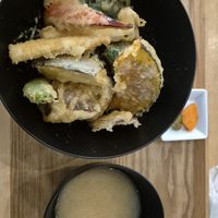 Tempura bowl / set at JoGeSaYu in Hiroshima