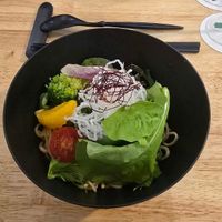 Soupless ramen at JoGeSaYu in Hiroshima