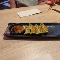 Gyozas de verduras at Buga Ramen Vitoria in Vitoria Gasteiz