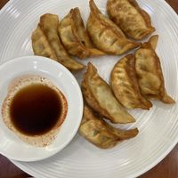 The fried dumplings come in a set of 8 for 8,500 KRW — they’re crispy and definitely worth trying!  at Taewon - 태원 in Daejeon