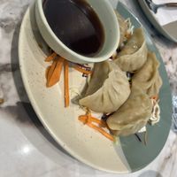 Steamed dumplings  at Veggie Life in Kirkland