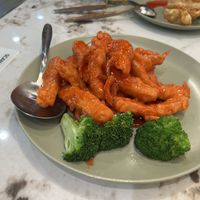 Orange Chicken  at Veggie Life in Kirkland