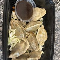 Dumplings  at Veggie Life in Kirkland