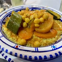 Vegetable couscous   at La Goulette in Marseille