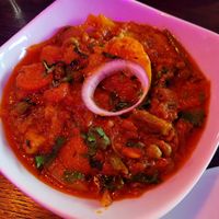 Vegetable Bhuna. at Mostyn Tandoori  in Llandudno