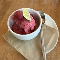 Sherbet - vegan   at The Osprey Nest Social House and Eatery in Williams Lake