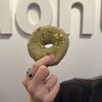 Pistachio White Chocolate (vegan)  at I'm Donut in New York City