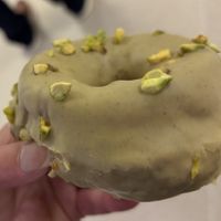 Pistachio white chocolate donutt  at I'm Donut in New York City