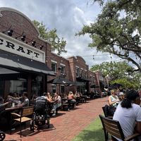 The place to sit outside   at Press'd - Plant Street Market in Winter Garden