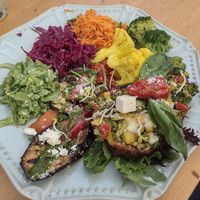 Eggplant dish at House of Wonders in Cascais