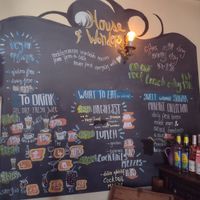 Menu at House of Wonders in Cascais