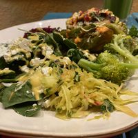 Vegetarian stuffed mushrooms  at House of Wonders in Cascais