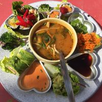 Sushi plate with consommé at House of Wonders in Cascais