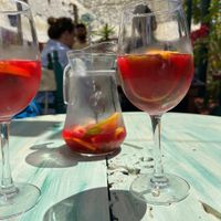 The best Sangria   at House of Wonders in Cascais