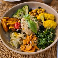 Protein bowl at House of Wonders in Cascais