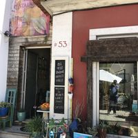 One of the entrances where you order your lunch   at House of Wonders in Cascais