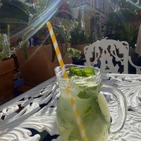 Lovely homemade lemonade.  at House of Wonders in Cascais