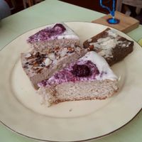 assortiment de pâtisseries Vegans  at House of Wonders in Cascais