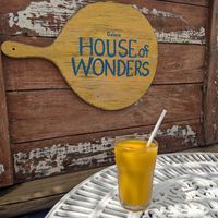 Yellow Fresh Juice  at House of Wonders in Cascais