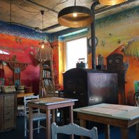 Dinning room at House of Wonders in Cascais