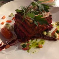 lasanha de beterraba at House of Wonders in Cascais