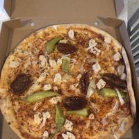 Vegan Guntas  at Norrstrands Pizzeria in Karlstad