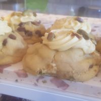 Pistachio cookie pie at Sunday Coffee & Kitchen in Newcastle Upon Tyne