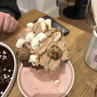 Cookie dough hot chocolate   at Sunday Coffee & Kitchen in Newcastle Upon Tyne