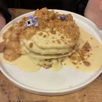 Apple crumble stack  at Sunday Coffee & Kitchen in Newcastle Upon Tyne