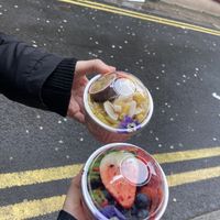 Smoothie bowls  at Sunday Coffee & Kitchen in Newcastle Upon Tyne