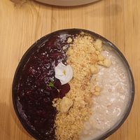 Winter berry crumble oats at Sunday Coffee & Kitchen in Newcastle Upon Tyne