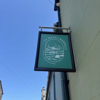 Pub sign   at The Hats and Barrels  in Harverfordwest
