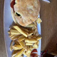 Vegan burger   at The Hats and Barrels  in Harverfordwest