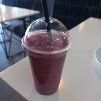 Banana and blueberry at Grounded in Bromley