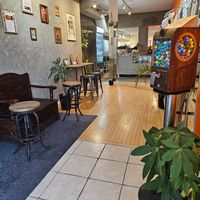 Interior at Bbagels  in Montreal