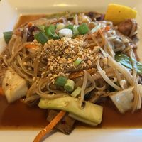 Pad Thaii  at Thai Kitchen  in Traverse City