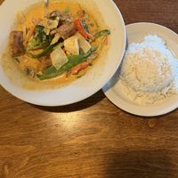Gang Curry  at Thai Kitchen  in Traverse City