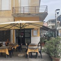2 outside terraces + seating in doors  at La Posteria Ristorante Pizzeria in Viareggio