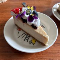 New york style cheesecake  at Vegalicious Pastry in Helsinki