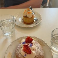 Maritozzi (front), Passion (back)  at Vegalicious Pastry in Helsinki