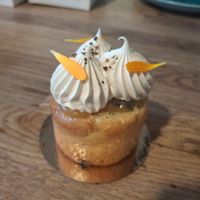 August 2025: Passion fruit and white chocolate at Vegalicious Pastry in Helsinki