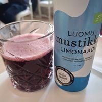 August 2025: blueberry soda at Vegalicious Pastry in Helsinki