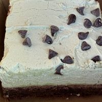 Matcha brownie   at Inclusions Bakery and Dessert Bar in Steamboat Springs