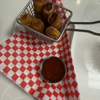Spring rolls  at Pantastic Grill  in Kamloops